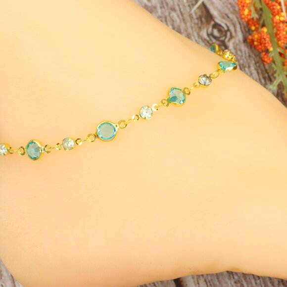 "Dainty Anklet for Women – Elegant Everyday Jewelry & Perfect Gift | MLCRC1259 - Picture 10 of 10